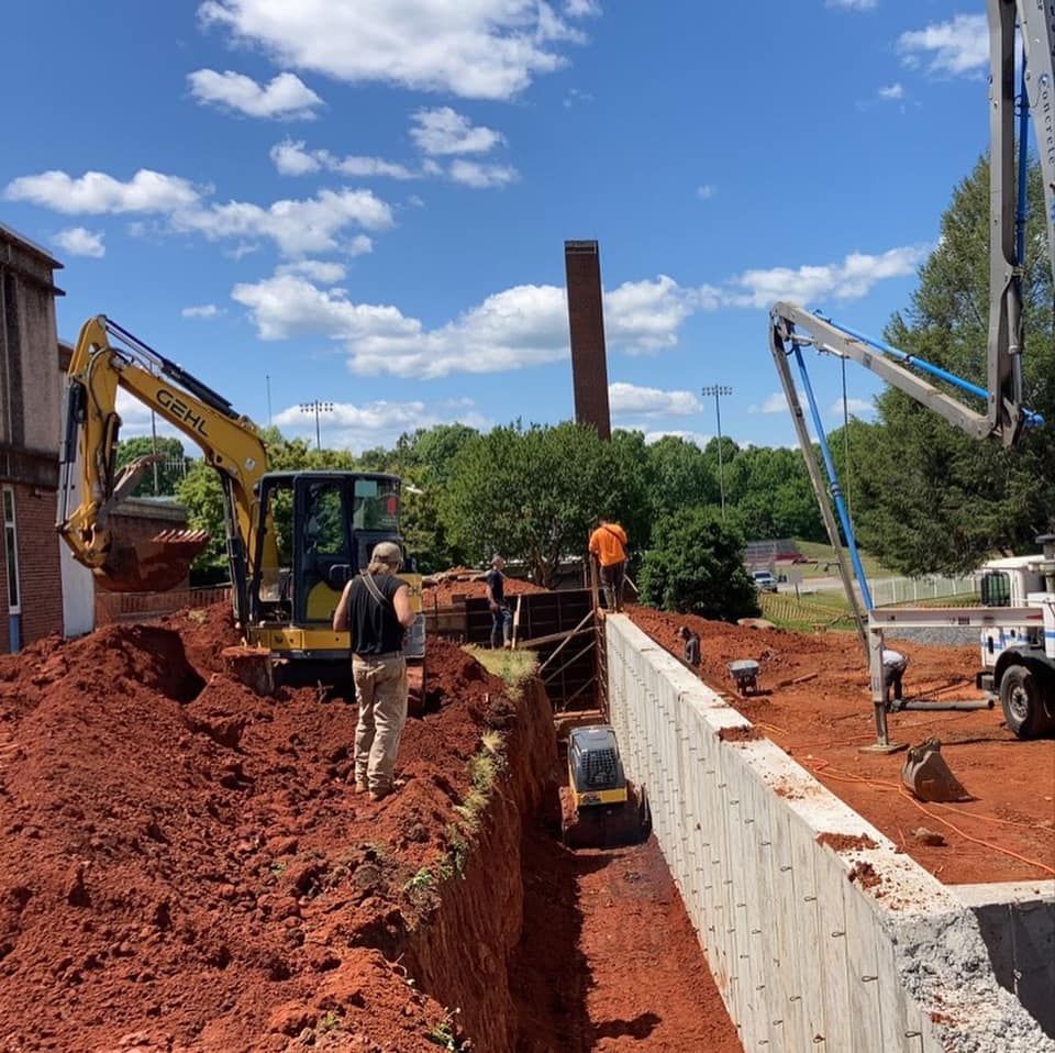 Excavation for Williams Excavating in Statesville, NC