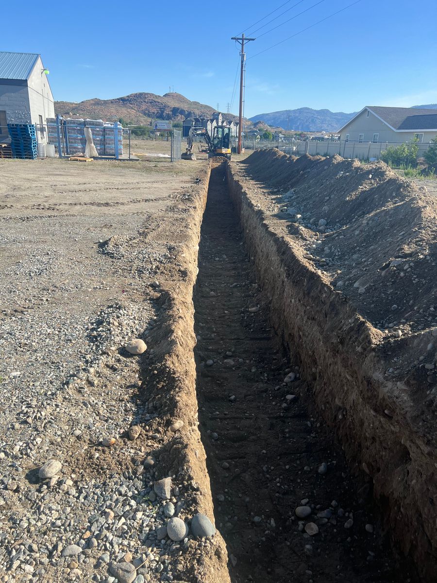 Residential & Commercial Excavation for Seymour Excavating in Omak, WA