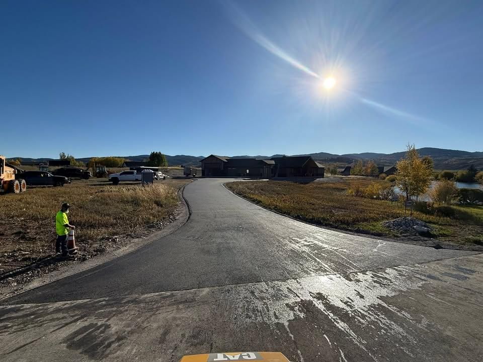 Land Grading for Kilroy Construction in Afton, WY