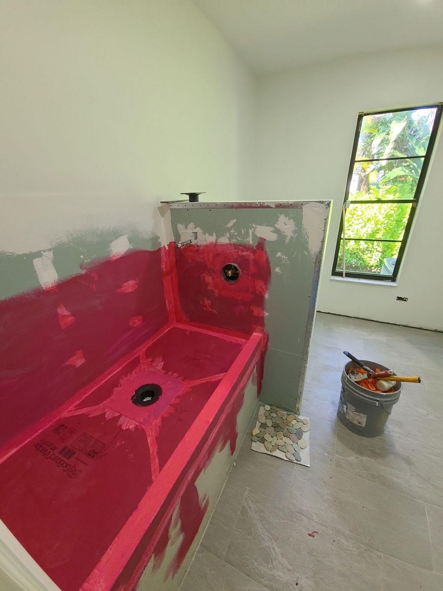 Bathroom Renovation for Cobalt Construction Inc. in Cape Coral, FL