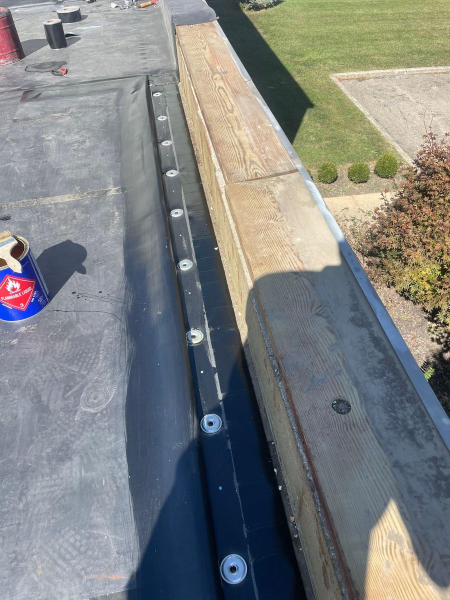 New construction roof installation for Precious Roofing in Madeira, OH