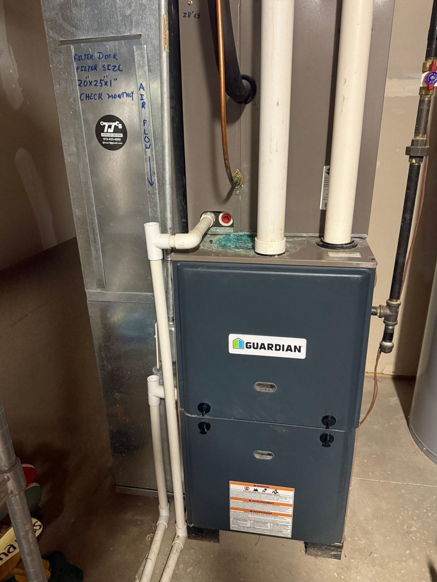 Installation of HVAC Systems for TJS HVAC Services in Olathe, KS