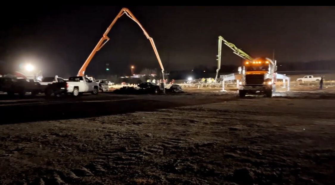 Concrete for Concrete Jungle in Dallas, TX