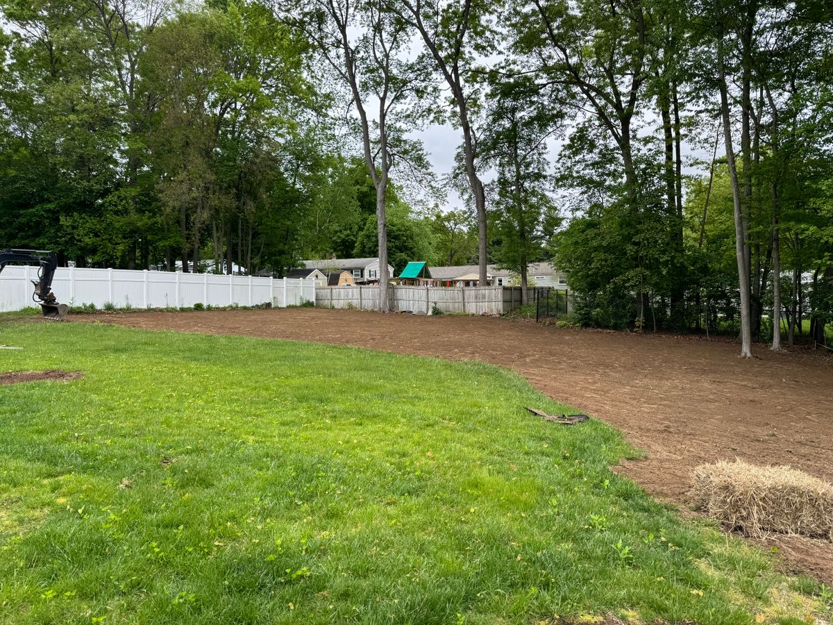 Lawn Installation for Lennon Land Management in Suffield, CT