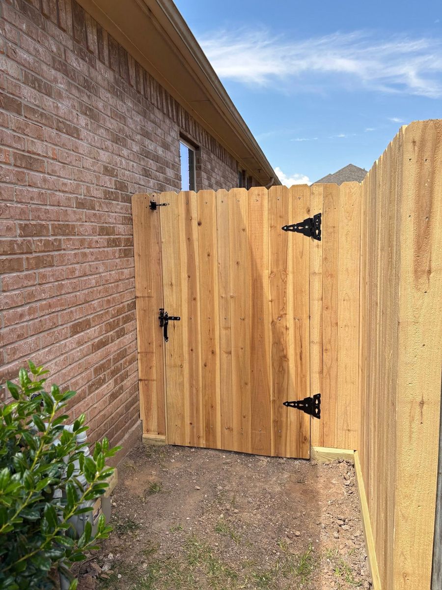 Gate Installation for Longhorn Fence & Land Development in Webster, TX