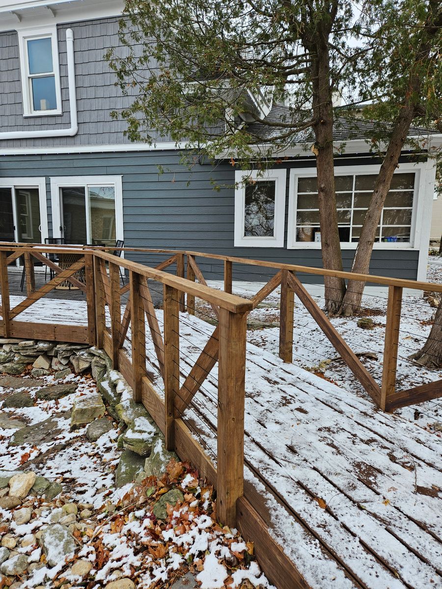 Fabrication for Timber Concepts  in Oconto, WI