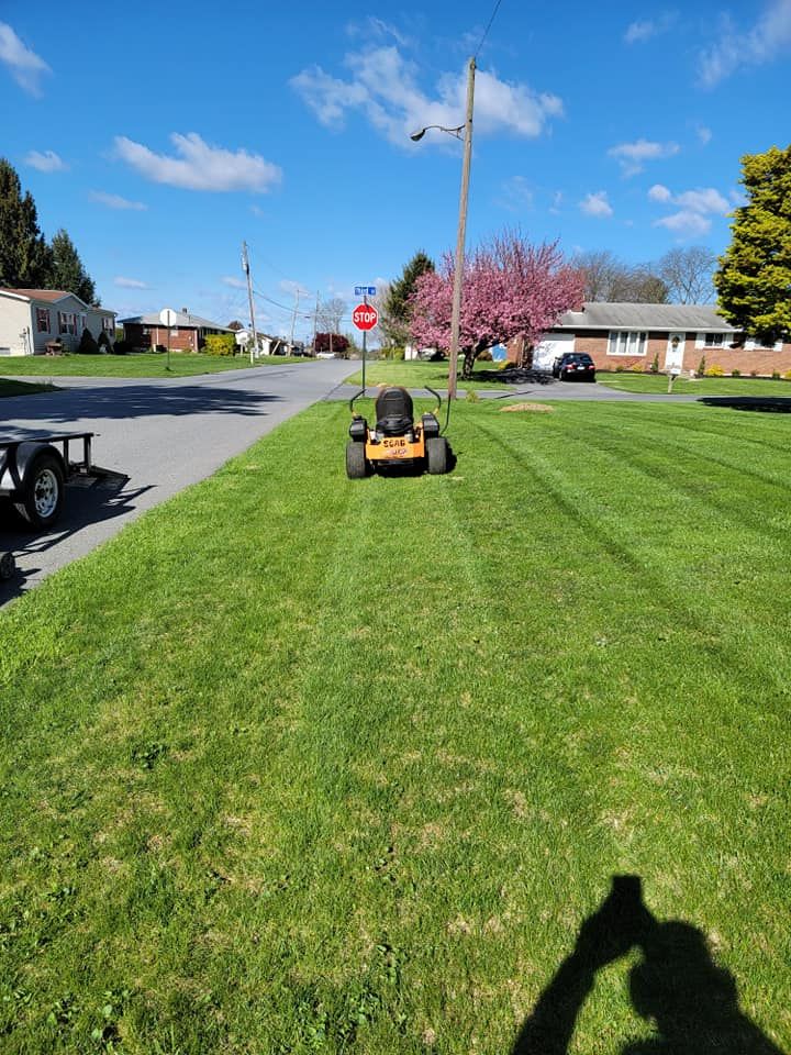 Mowing for Trippin A-Lawn in Bethlehem, PA