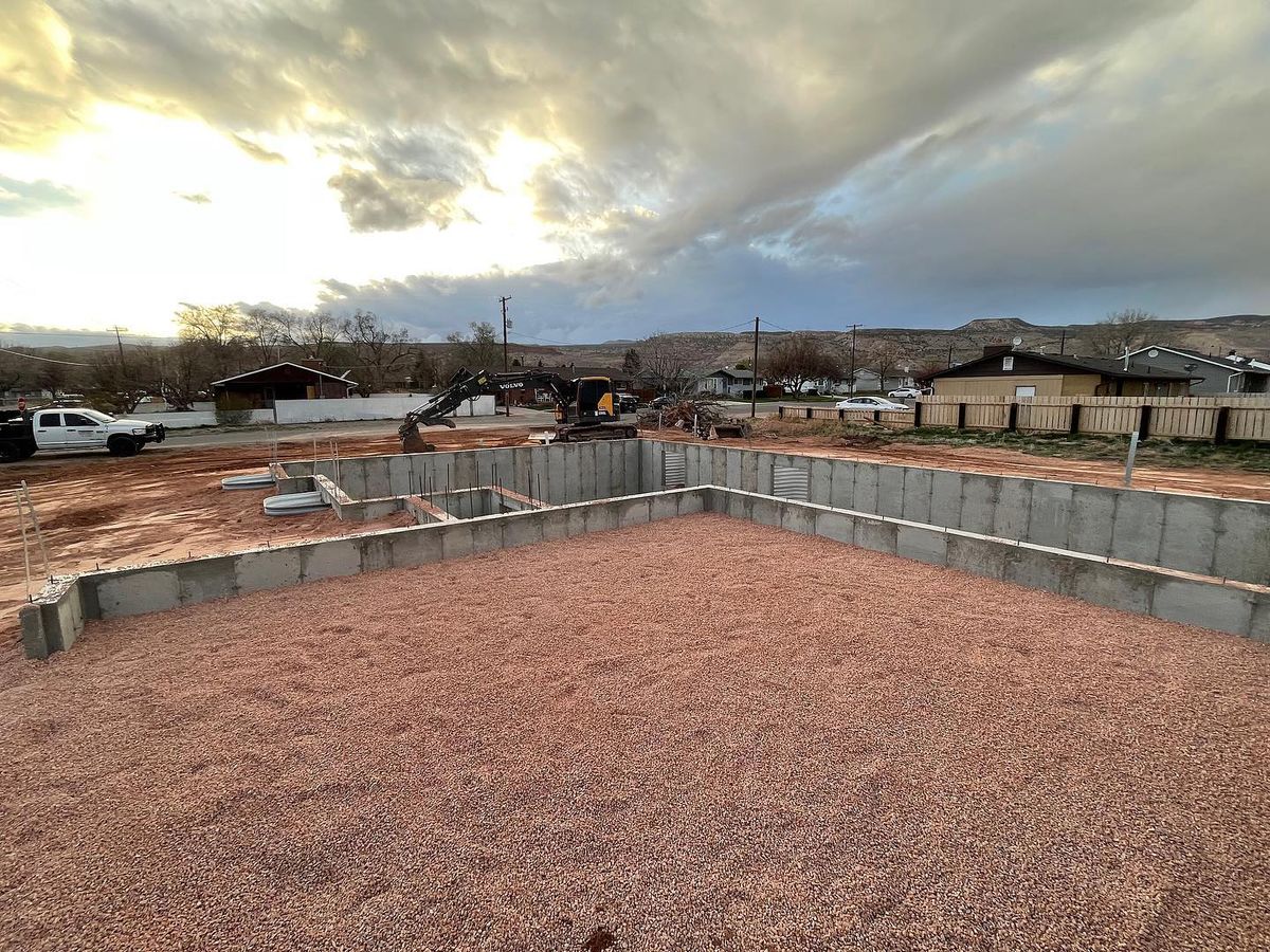 Site Preparation for Premier Rockwall & Excavating in Utah County, UT