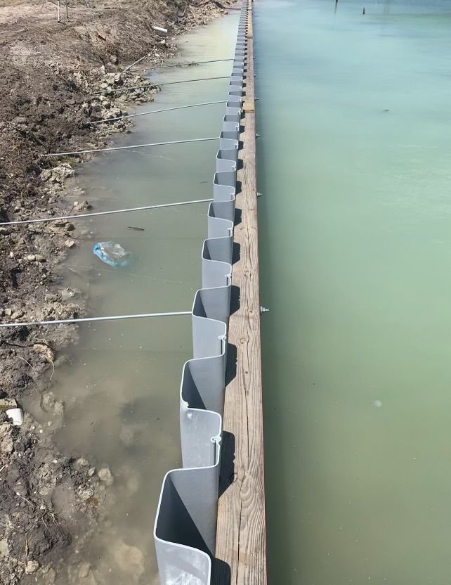 Sea walls for Platinum Construction llc in Pearl River, MS