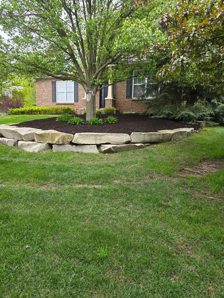 Mulching for Ivy Lawn and Landscaping in Oxford, MI