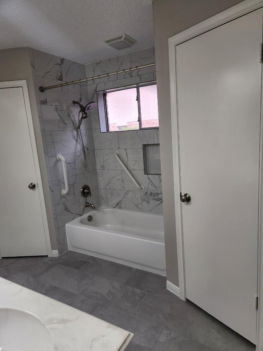 Bathroom Renovation for Mr. Mendez's Construction in Houston, TX