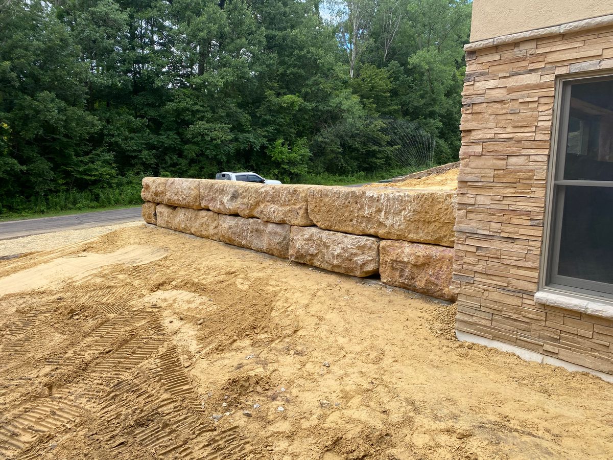 Patio Design & Installation for TDC Excavating in Dubuque, IA