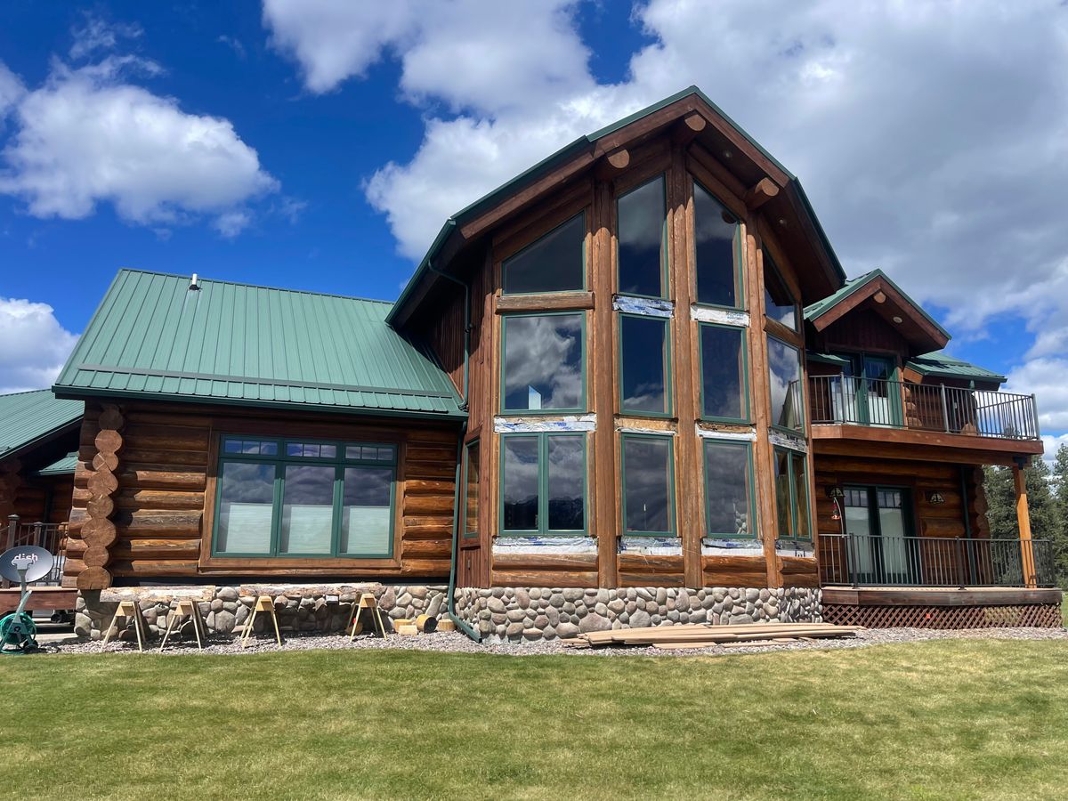 Log Home Restoration for Wild West Log home specialists in Corvallis, MT