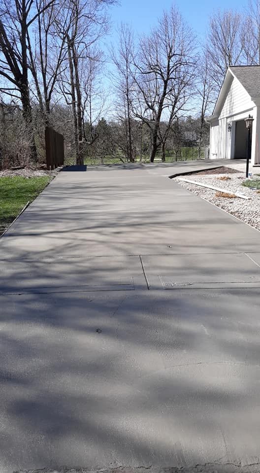 Concrete Slab Construction for Blevins Concrete in Greencastle, IN