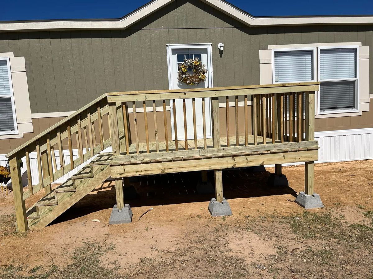Decks & Porches for BAKER Carpentry in Joshua, TX