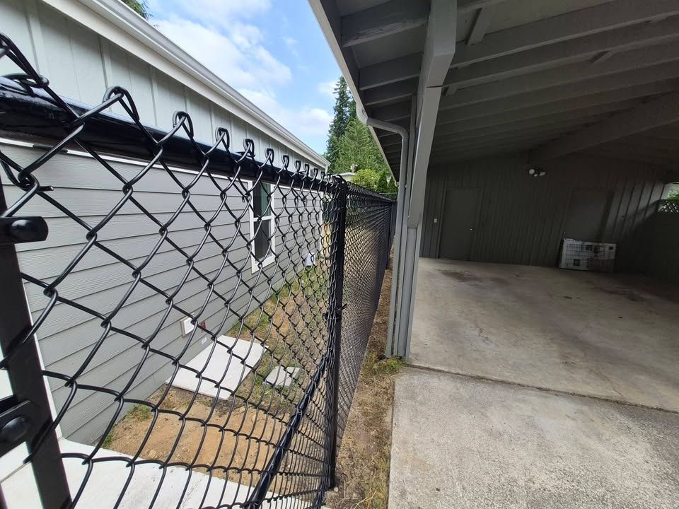 Chain Link Fencing for McBride and Sons Fence in Camano, WA