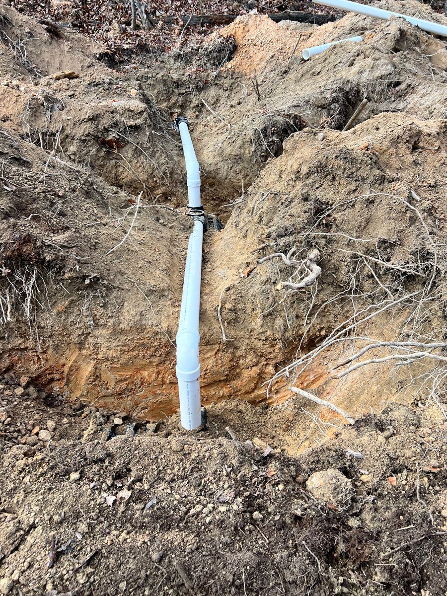 Septic System Installation for Triple H Construction in Cave Spring, GA
