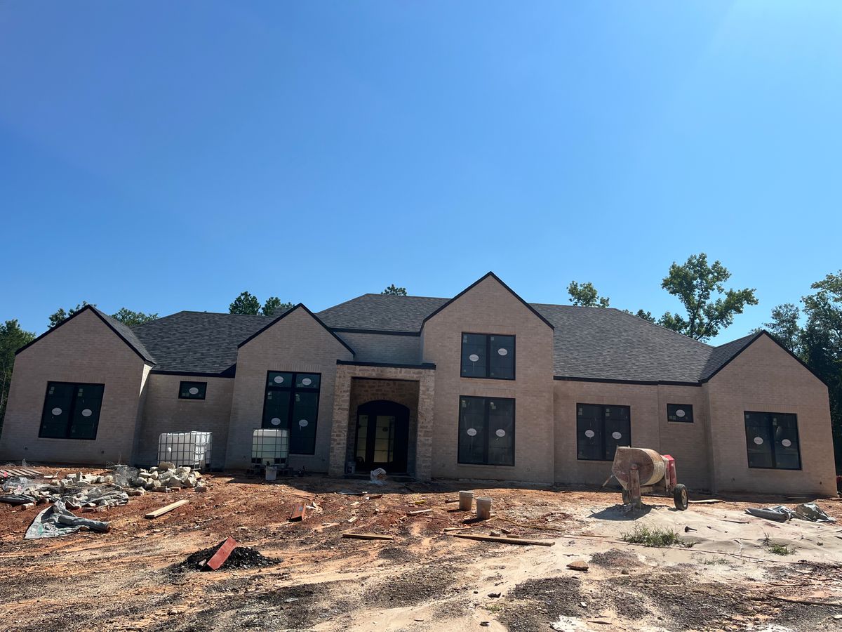 Custom Home Design for JP Customs in Longview, TX