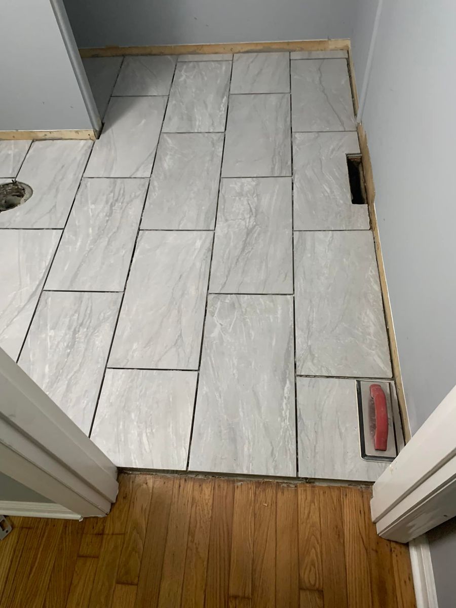 Tiling for Moore's Remodeling in Richmond, KY