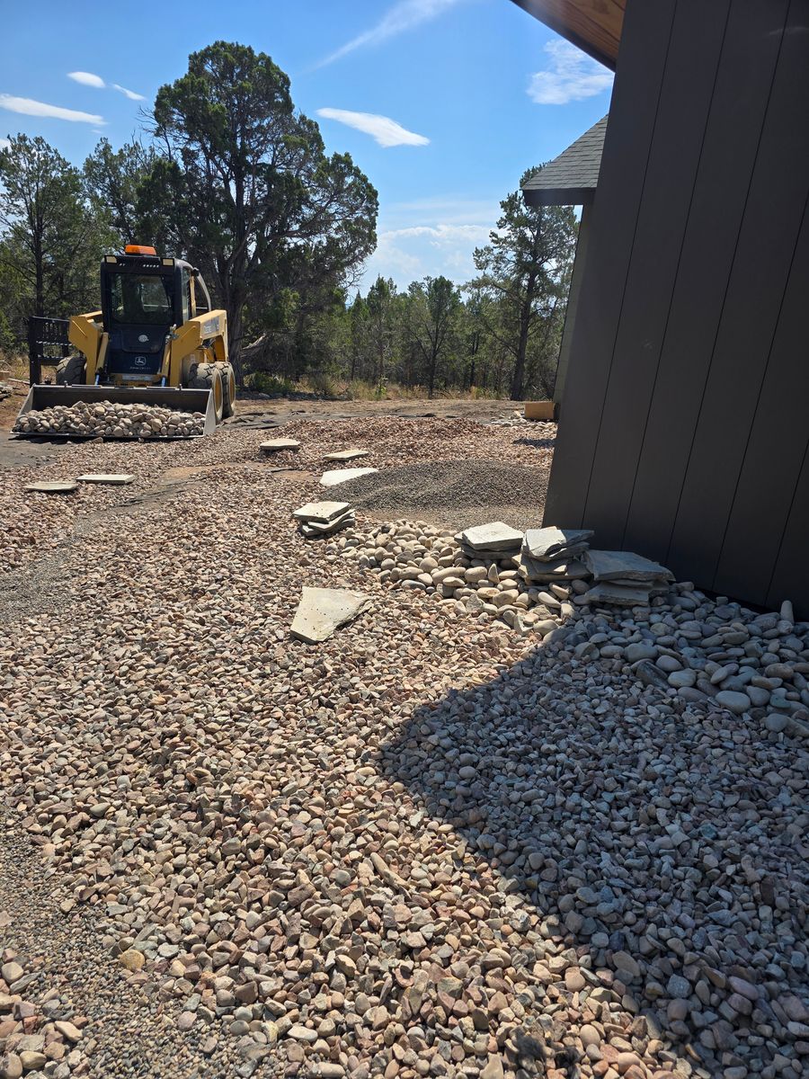 Excavation for LRS: Landscape, Rescue, Snow in Silt, CO