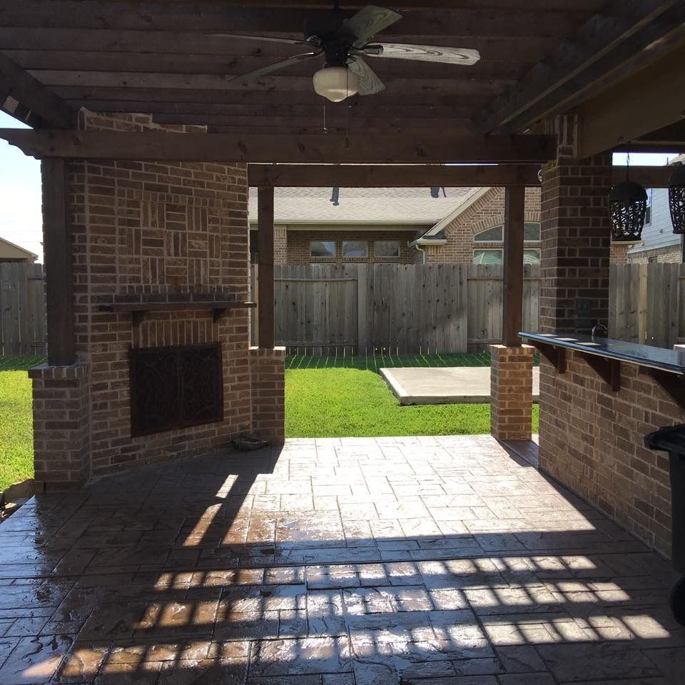 Pool Remodels for Texas Curb N Borders in Houston, TX