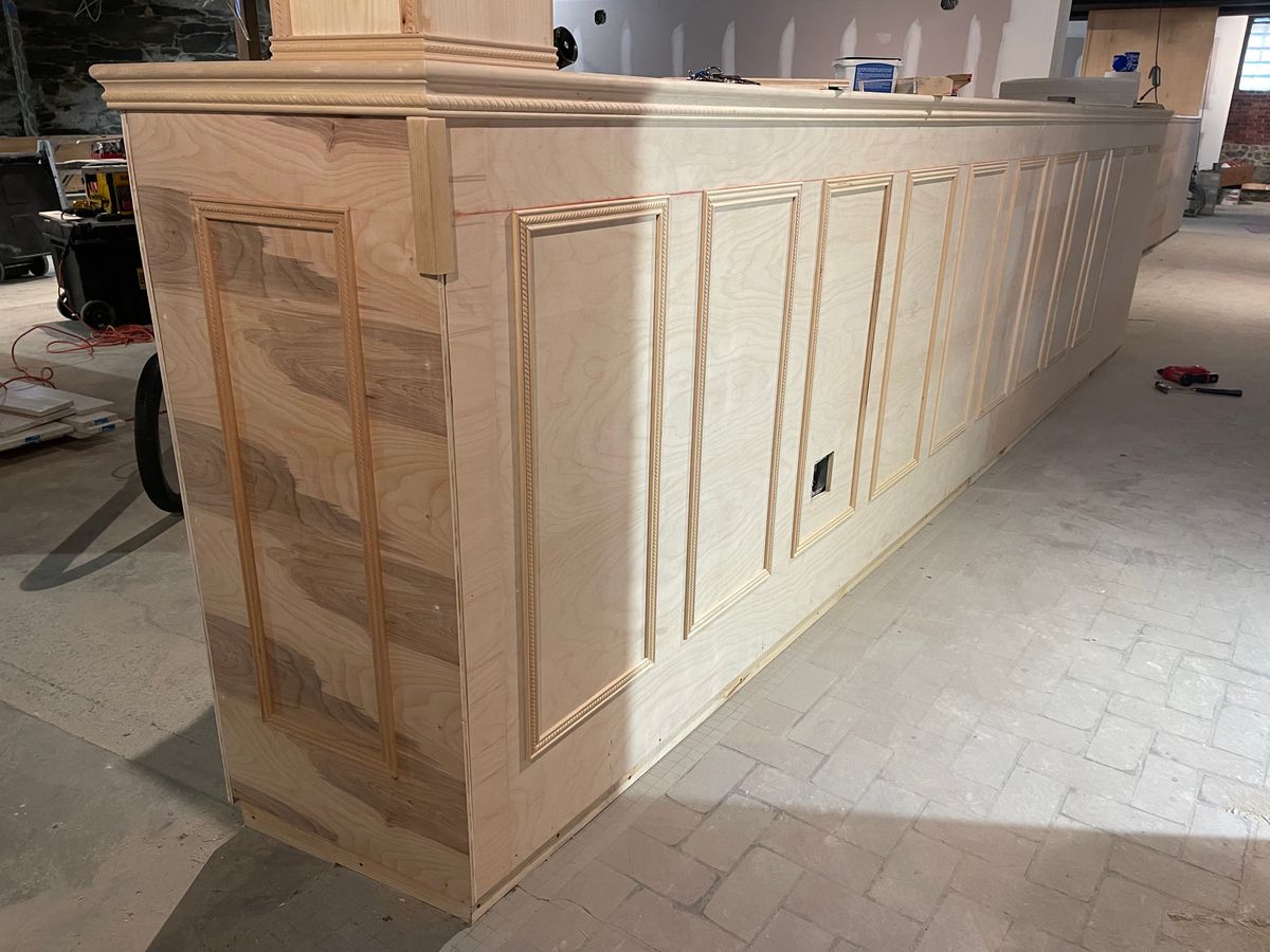 Finished Carpentry for McKenna General Contracting in Readfield, ME