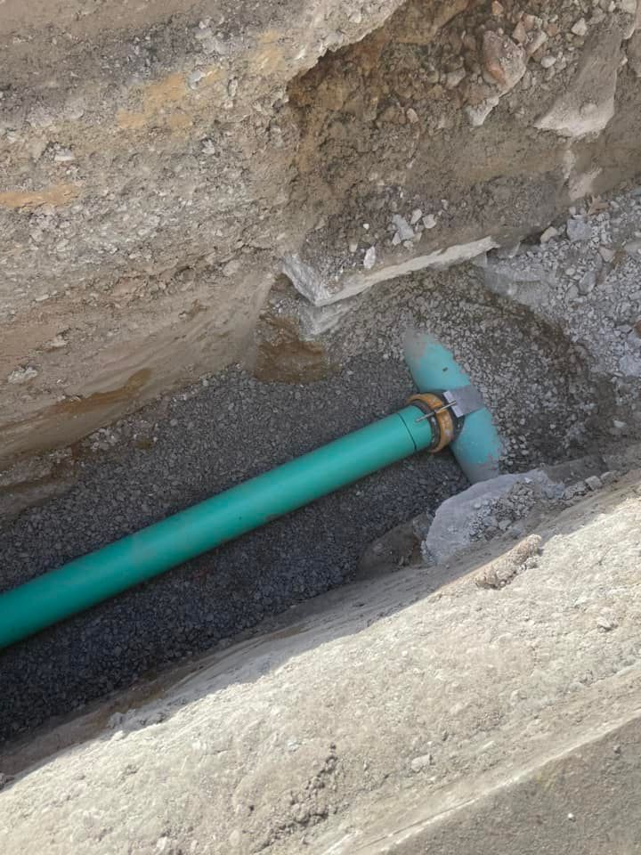 Sewer & Water Lines for PCS of TN in Chapel Hill, TN