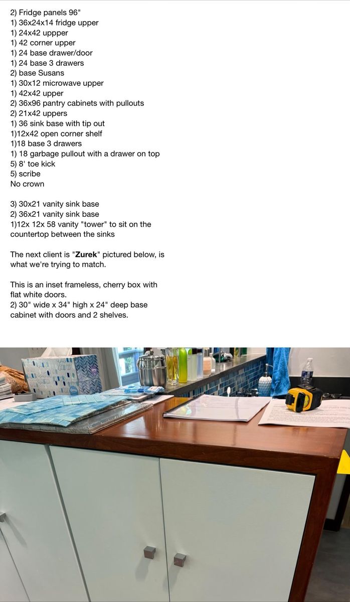 Bathroom Cabinets for Carolina Woodworks in Lyman, SC