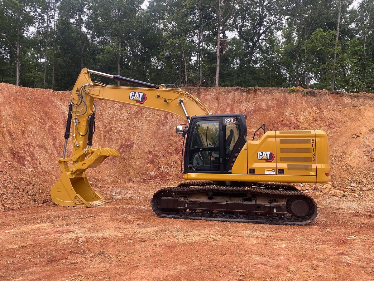 Land Clearing & Dirt Work for JW Johnson Construction in Linden, TN
