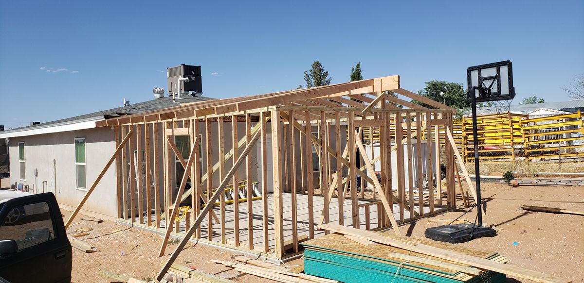 Framing for BDR Innovations in El Paso, TX