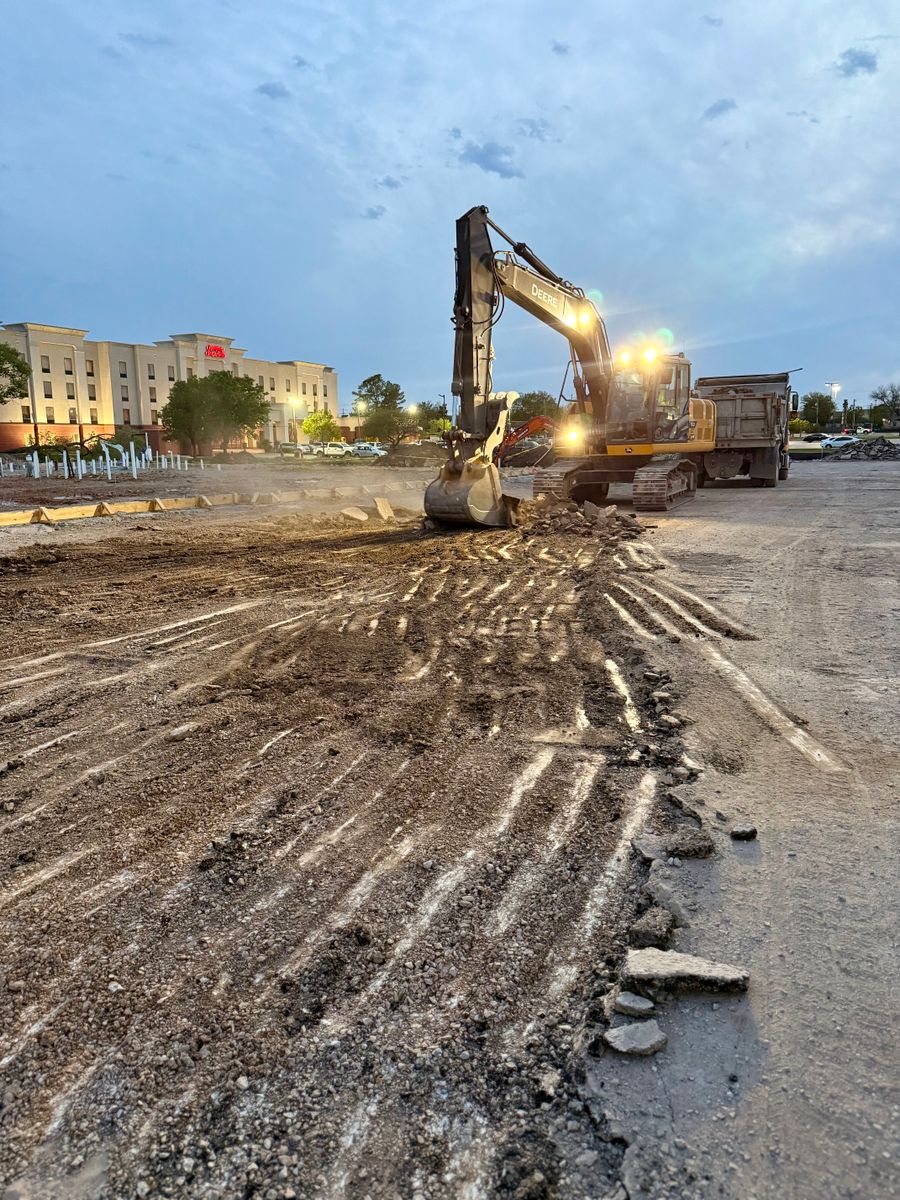 Demolition for 365 Excavation & Land Solutions in Oklahoma City, OK