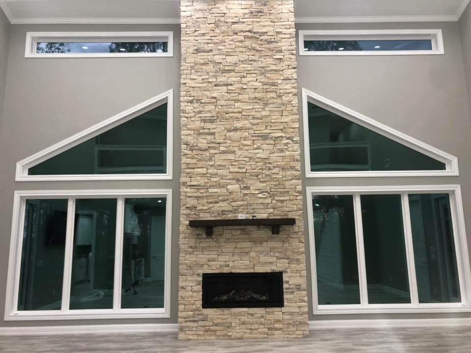 Fireplace Installation for Hunt Stone & Fireplace in Huntington, TX
