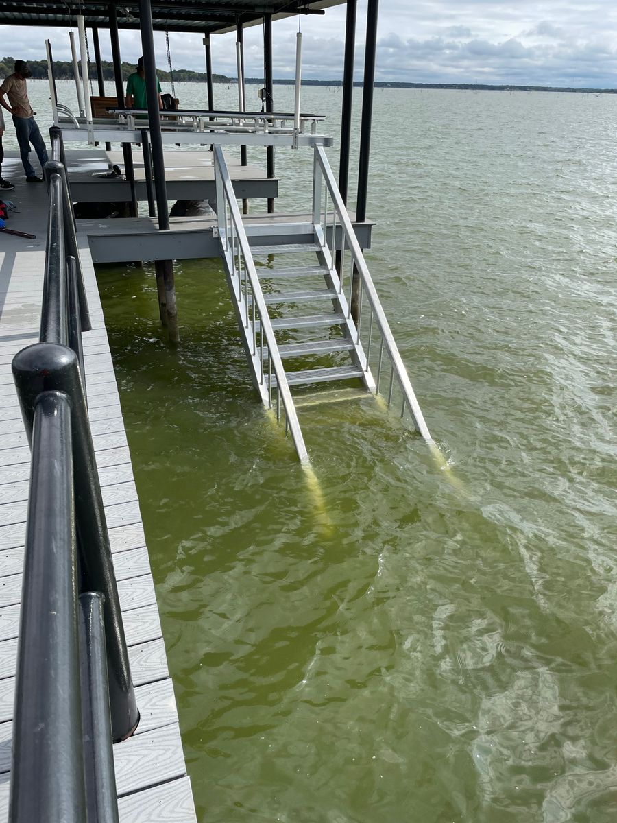 Lake Steps for BR Construction LLC  in Corsicana, TX