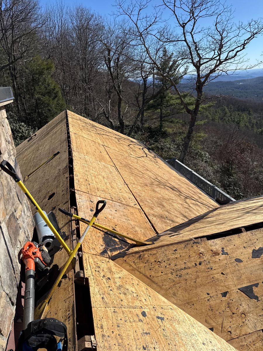 Roofing Replacement for RJ Roofing of WNC in Brevard, NC