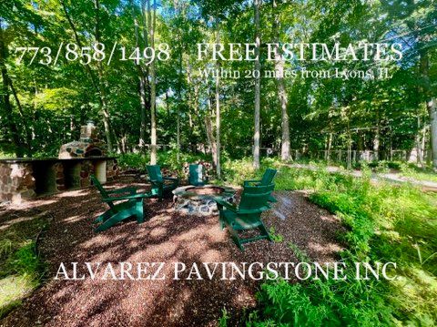 Patio Design & Construction for Alvarez Pavingstone INC. in Lyons, IL