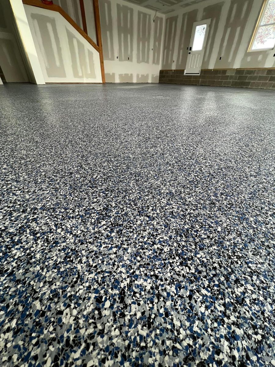 Epoxy Floor Coatings for Texas Curb N Borders in Houston, TX