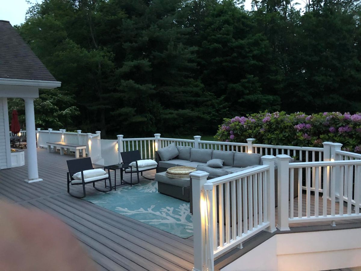 Deck & Patio Installation for FAZIO Construction in New Milford, CT