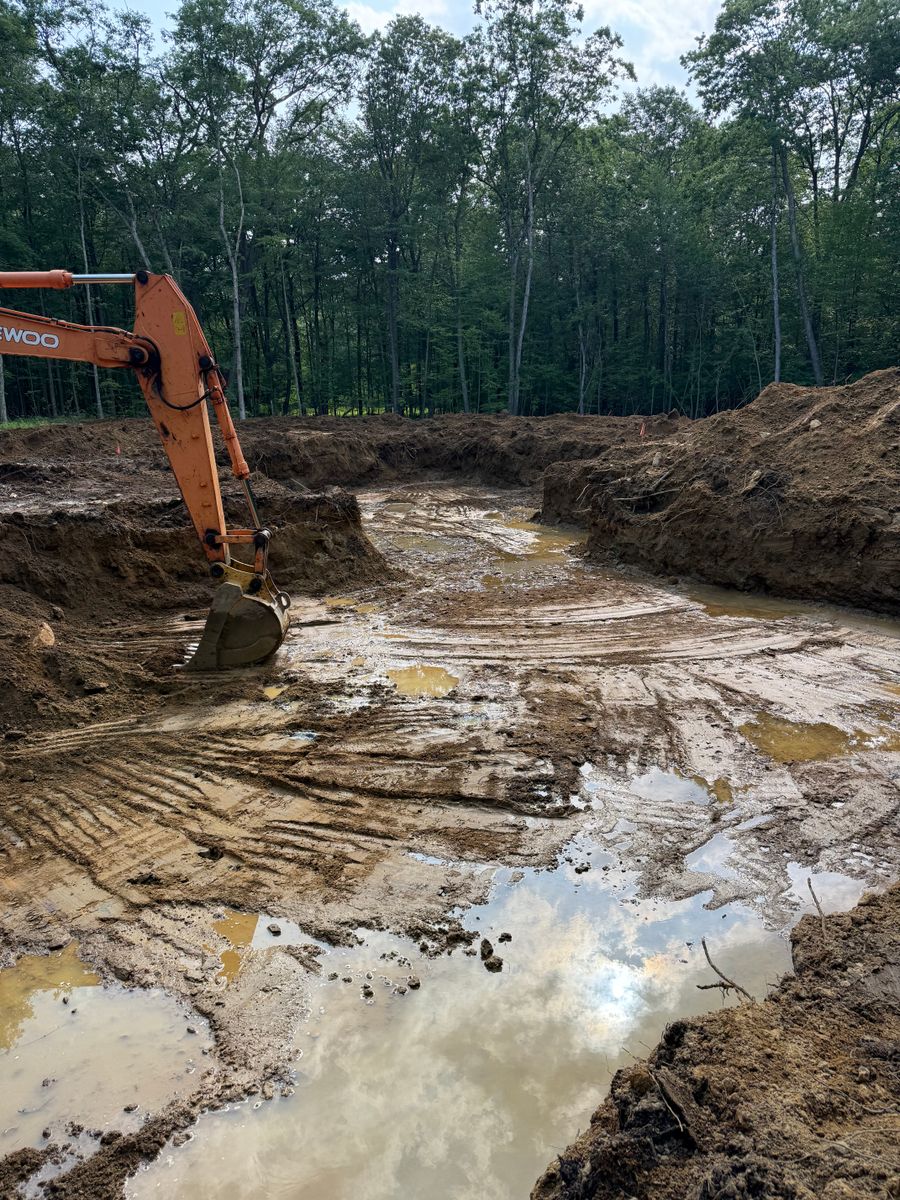 Sitework for Triple C’s Excavation in Ashford, CT