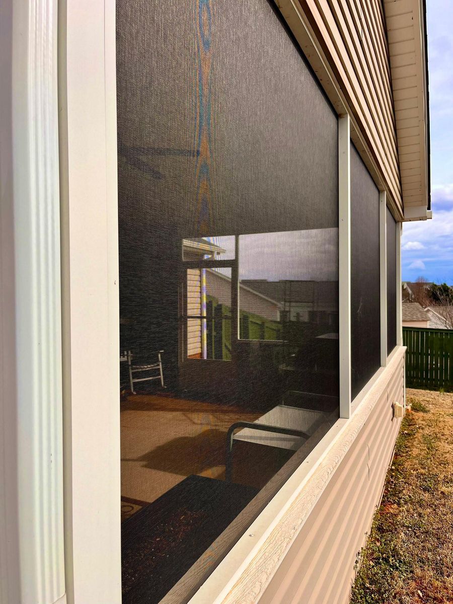 Screen Porch Design and Installation for Cool Hand Home Improvements in Spartanburg, SC