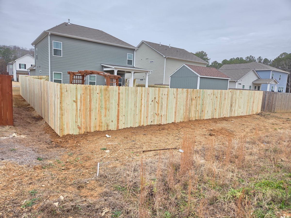 Fence Installation for Everest Fencing in Cartersville,  GA