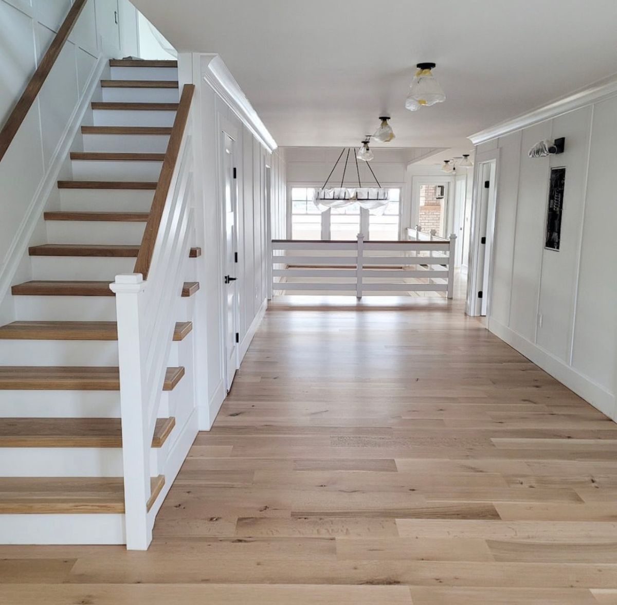 Stairs installation & handrails for Alpha Flooring & Painting Services. in Centennial, CO