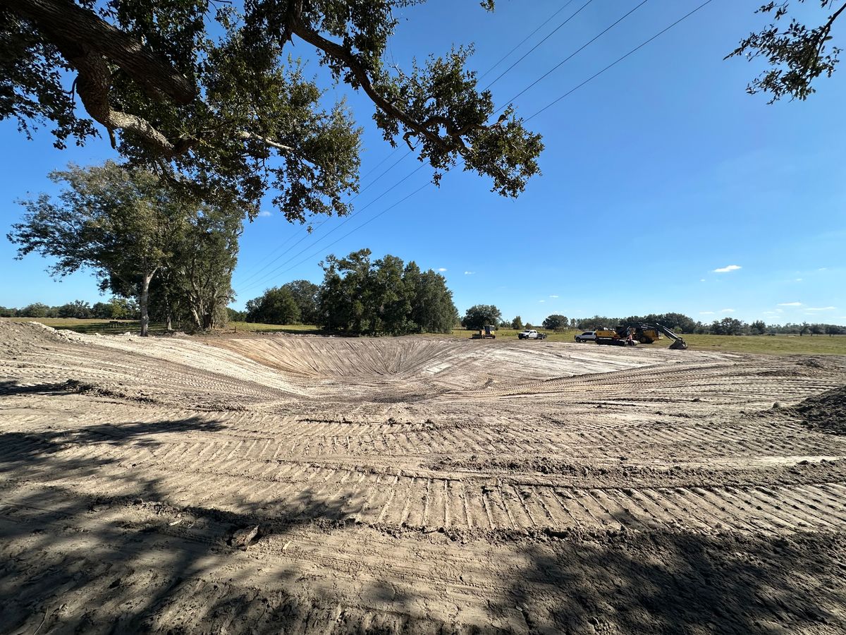 Leveling for C&C Excavating in Live Oak, FL