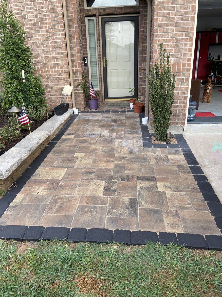 Hardscaping for Atlas Land Design in Creekside Park, TX