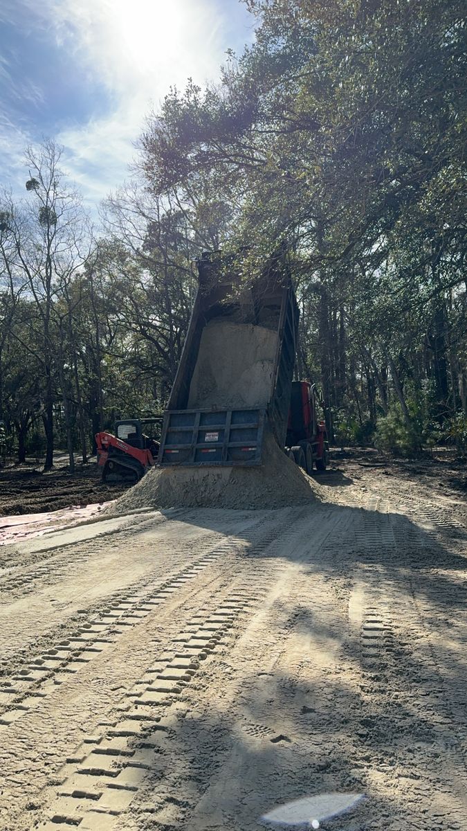 Material Hauling for Davis Contracting & Site Work in Adams Run, SC