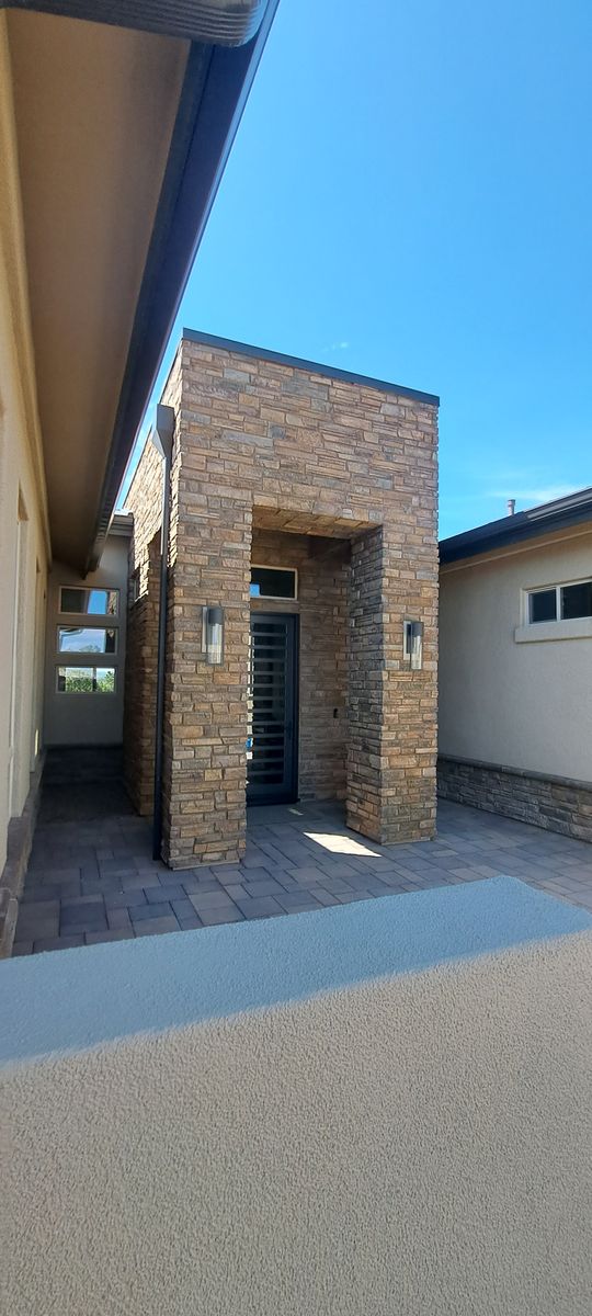 Custom Stone installation for Exquisite Techniques Construction LLC in Prescott, AZ