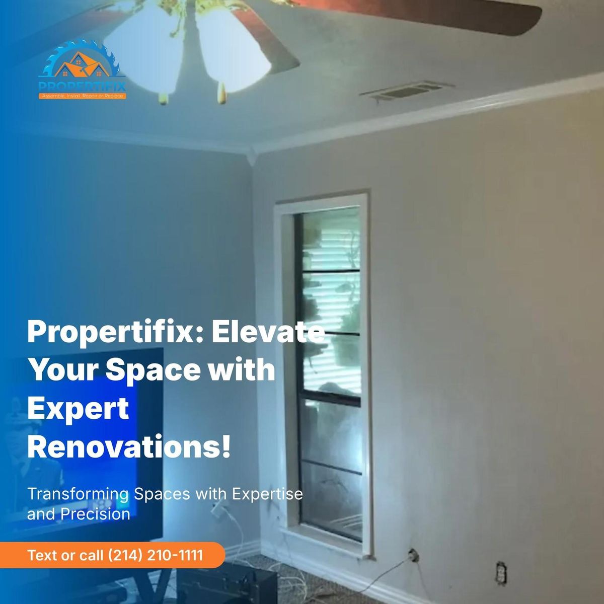 Full Property Renovations & Remodeling for Propertifix Handyman & Property Repair Services Near You in Dallas–Fort Worth in Lancaster, TX