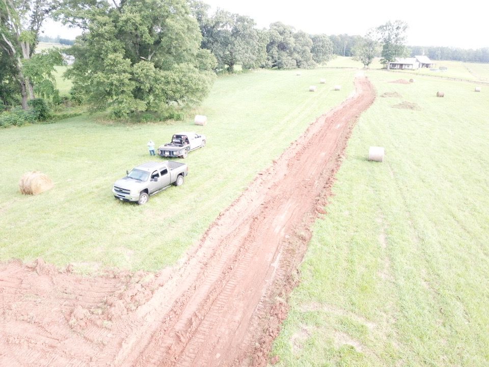 Trenching for Groundworx Construction in Bremen, GA