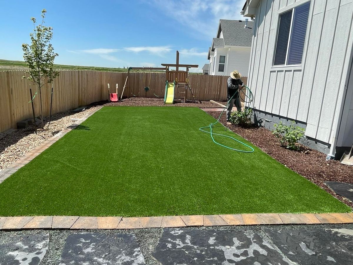 Artificial Turf Installation for Forever Green Turf Pros LLC in Greeley, CO