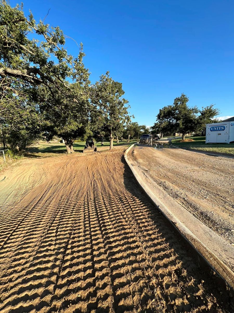 Dirt Work for D&D Custom Services in Jacksboro,  TX