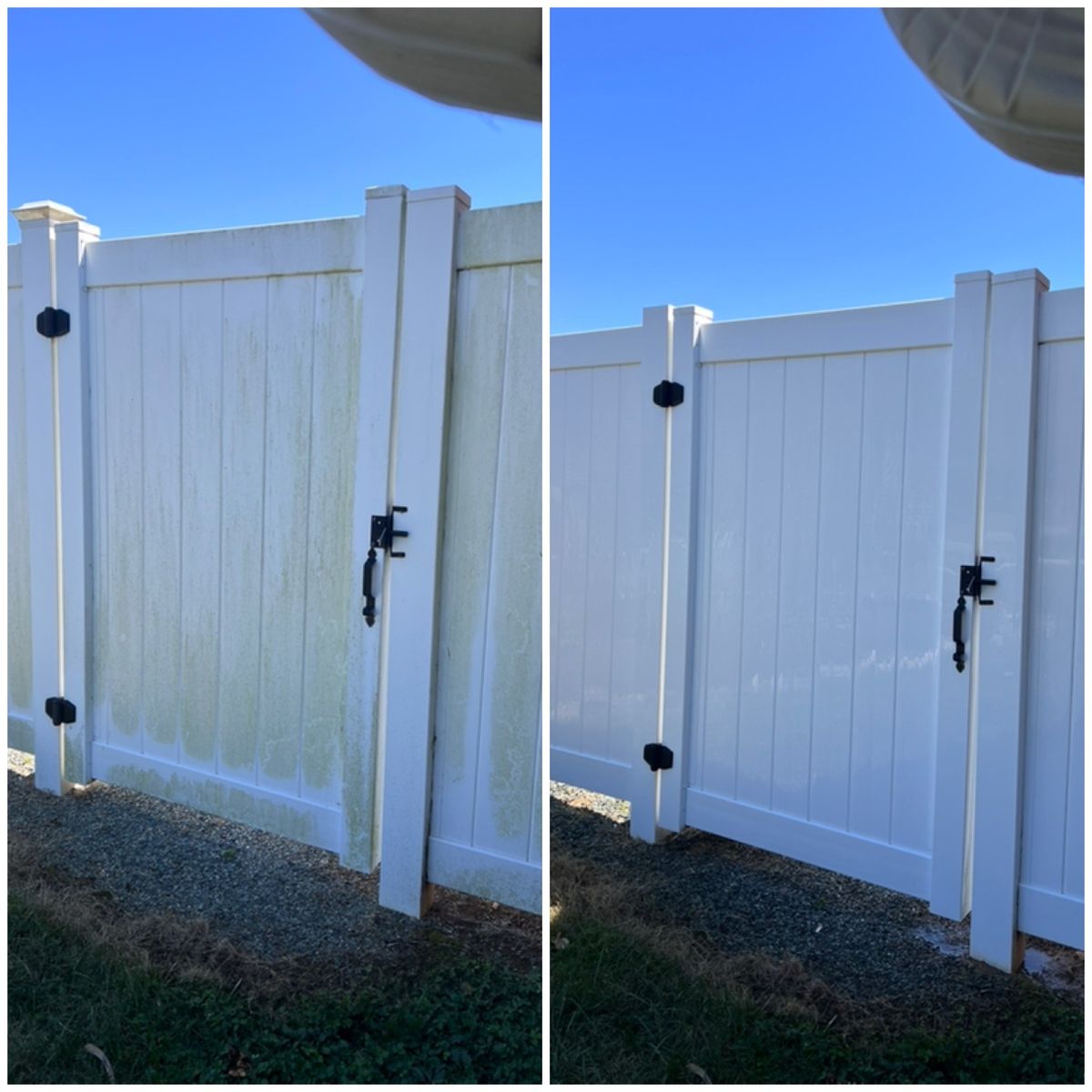 Fence Washing for Critts Pressure Washing in Hillsborough, NC